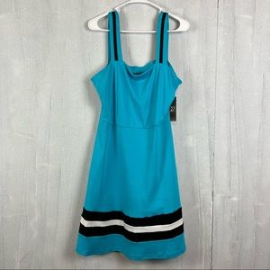 Women NY & Co. Summer Dress Dress Teal NWT Size Large